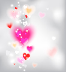 Heart background