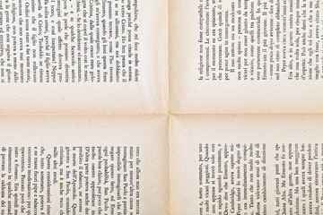 Detail of four pages