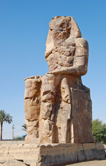 Colossi of Memnon in Luxor, Egypt
