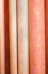 Abstract background with folds