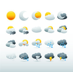 Picto et icone meteo