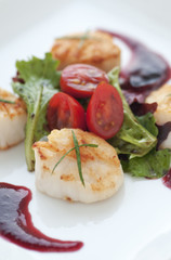 Fresh Seared Scallops