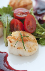 Fresh Seared Scallops