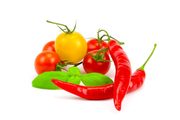 Tomaten und Chili