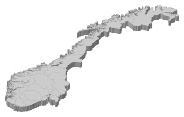 Map of Norway