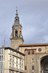 Fototapeta na wymiar Kościół San Miguel, Vitoria (Hiszpania)