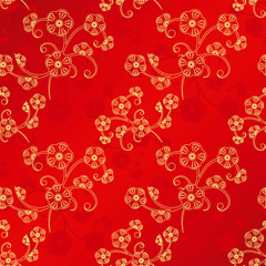Oriental Chinese New Year seamless pattern