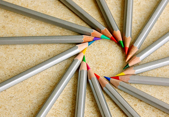 Fototapeta premium Color pencils