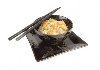Rice with sauce
