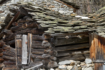 Window in a cottage