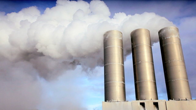 Geothermal Power Station Chimneys