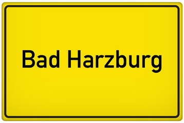 Ortseingangsschild Bad Harzburg