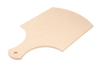 Cutting board isolated on white