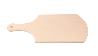 Cutting board isolated on white