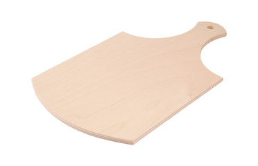 Cutting board isolated on white