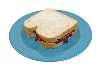 Peanut butter jelly sandwich