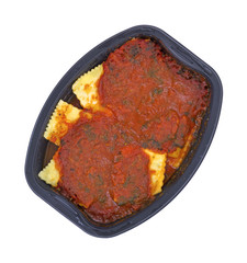 Microwaved tv dinner