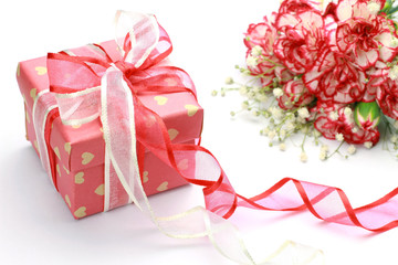 present and carnation