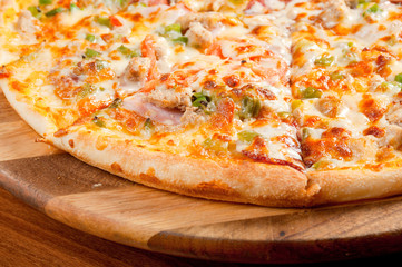 Tasty Italian pizza.Neapolitan