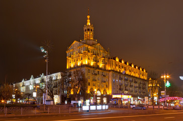 Fototapeta na wymiar Centrum Kijów