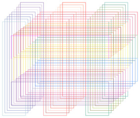 colorful background, sixties style