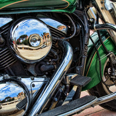 D&eacute;tails de moto