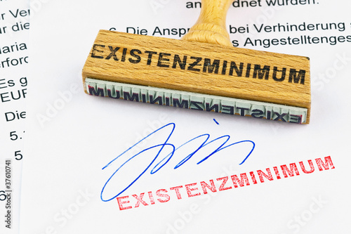 Existenzminimum Existenzminimum