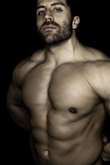 Obraz premium bodybuilding man