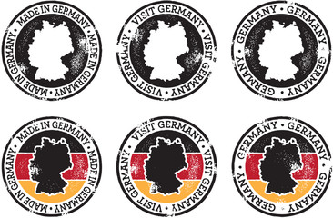 Naklejka premium German Stamps