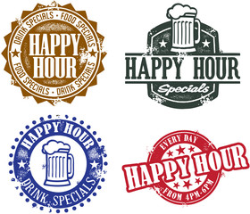 Happy Hour Stamps