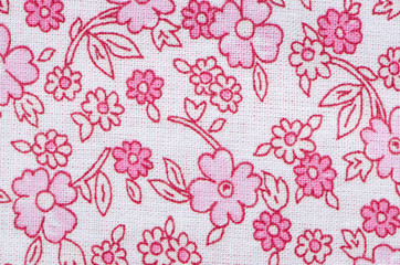 Pink textile pattern