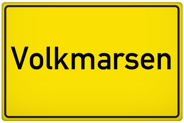 Ortseingangsschild der Stadt Volkmarsen