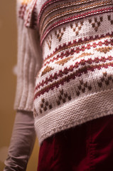 pullover en vitrine