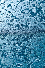 Fototapeta na wymiar blue frost background
