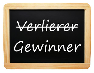 Obraz premium Verlierer und Gewinner