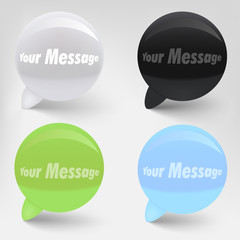 Vector Speech Bubbles