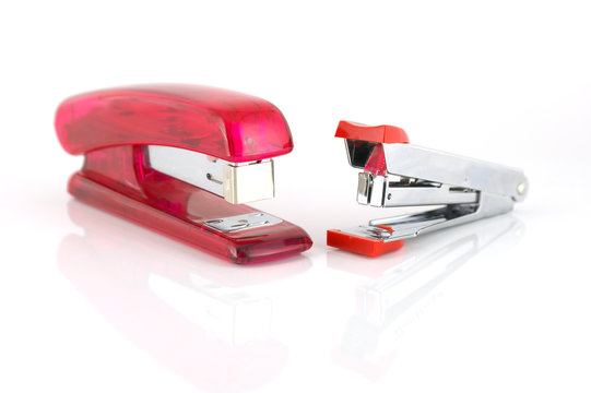 Two staplers