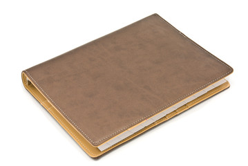 Brown notebook