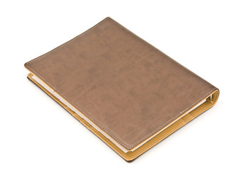 Brown notebook