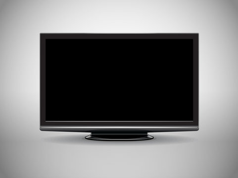 modern High Definition tv-set