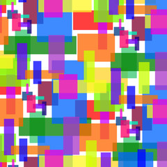 colorful background of squares