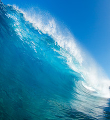 Blue Ocean Wave