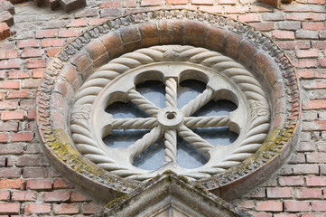 Rose window.