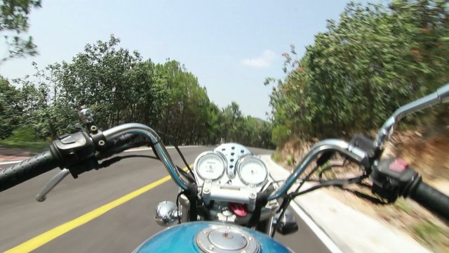 Ryding Motorcycle
