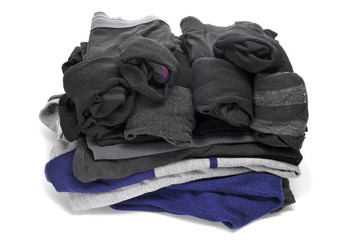 folded clothes