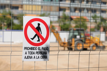 Prohibido el paso