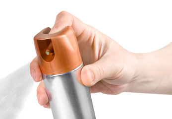 Spray in action