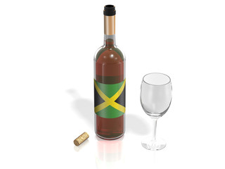 BOTTLE  OF WINE JAMAICA