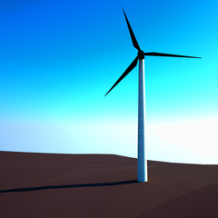 wind power turbine