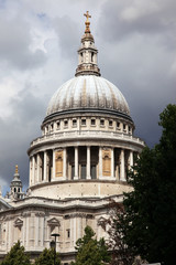 Fototapeta na wymiar St Paul Cathedral w Londynie, Wielka Brytania